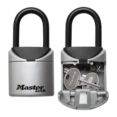 Master Lock Master Lock 5-1/4 in. H X 2-3/4 in. W Vinyl Covered Steel 3-Digit Combination Lock Box 5406D